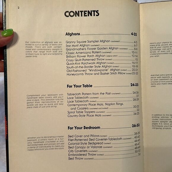 Book Crocheting and Knitting Patterns Vintage Better Homes and Gardens 1977 - Picture 5 of 13